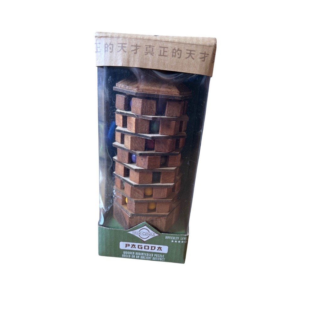 Project Genius‎ Chinese Pagoda puzzle in box